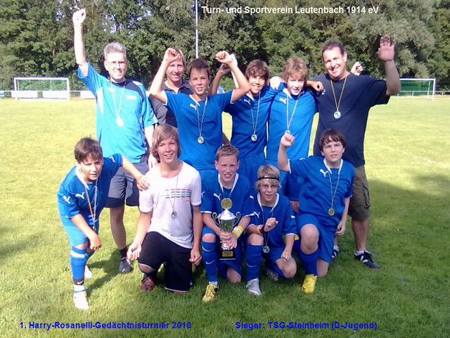 D-Junioren Turniersieger in Leutenbach + Zweiter beim AMG-Cup -  D-Jugend: Toller Saisonabschluss mit Turniersieg und zweitem Platz